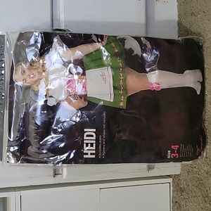 Torrid Heidi Octoberfest Halloween costume size 3-4 sexy plus size costume